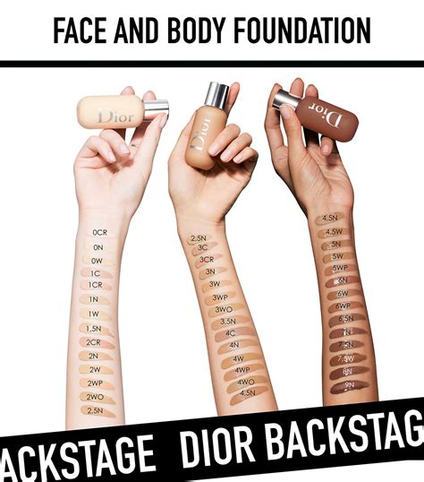 dior backstage face foundation